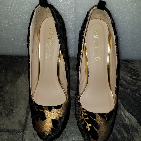 Exotic styling Paper Fox Platform Stiletto Pumps - Picture 9 of 10